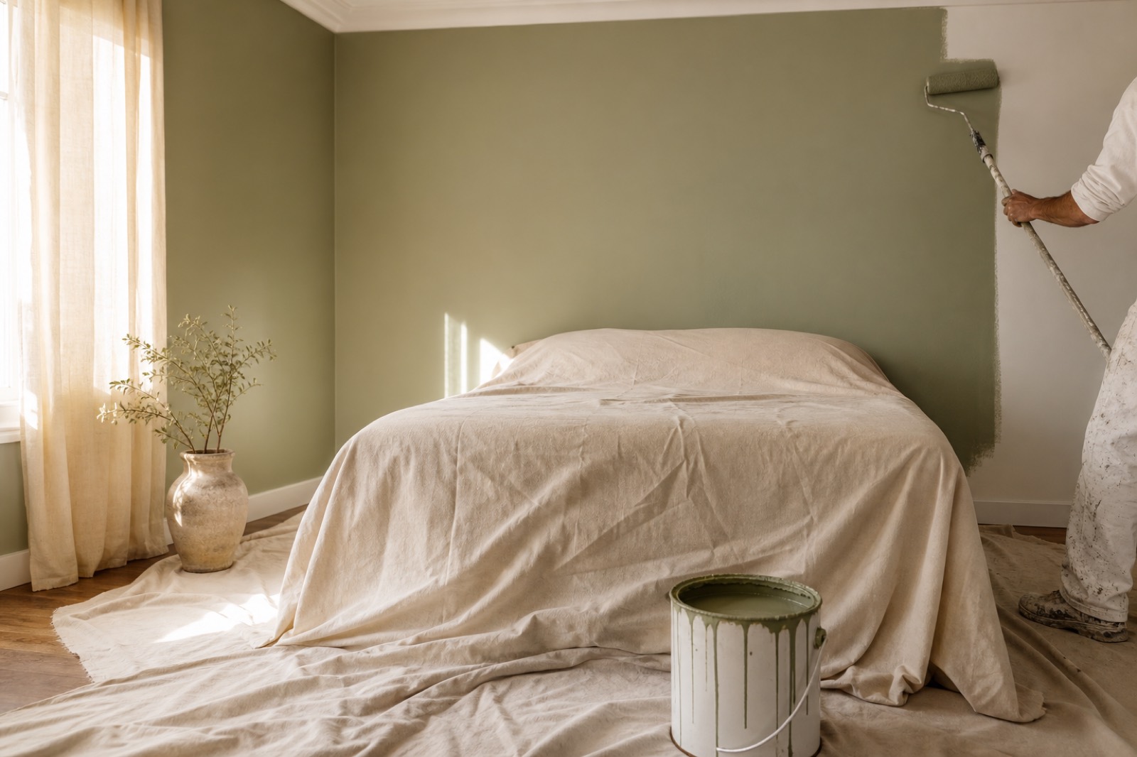 Repaint the primary bedroom this weekend